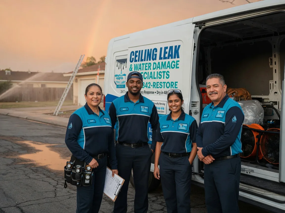 Ceiling Leak Cleanup company in Throckmorton, TX